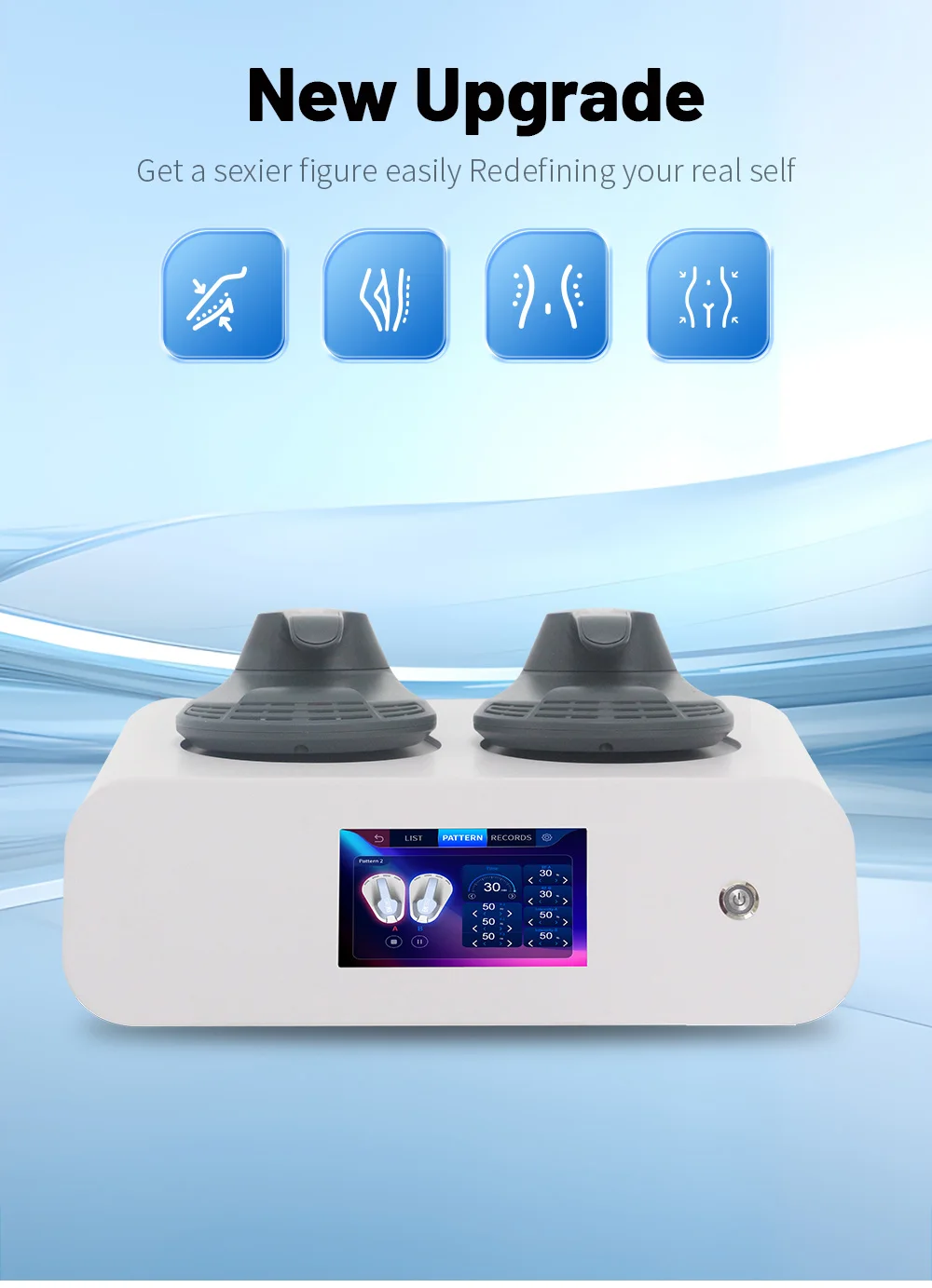 15 Tesla 6500W Myoslim Muscle Stimulator RF Body Sculpting Myoslim NEW Portable Machine Slimming Weight Lose Electromagnetic