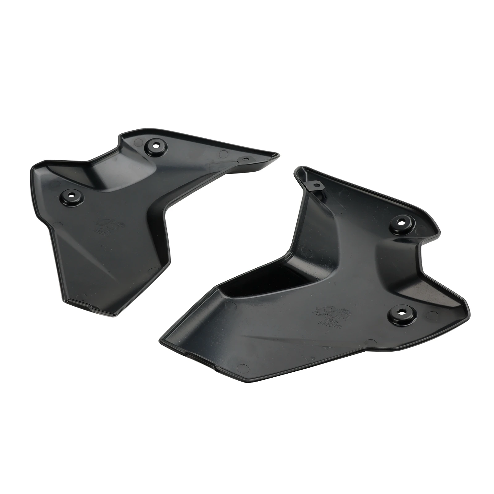 Side Frame Fairing Cowl Guards Radiator Cover for BMW R1250GS 2018-2023 Black