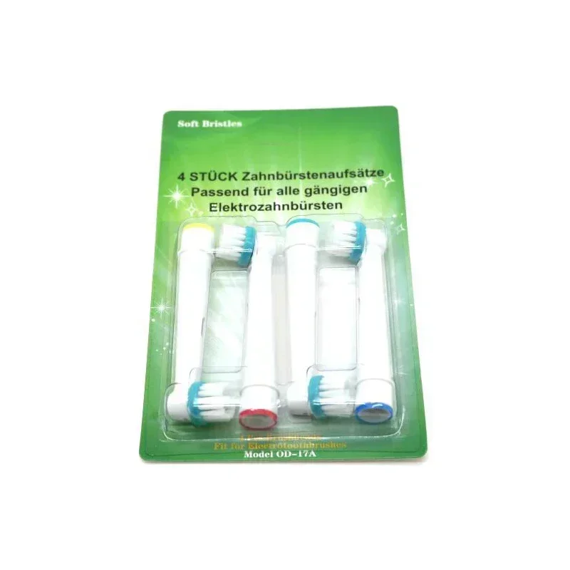 4 PCS Clean Deep For Oral-B Ortho Replacement Electric Toothbrush Head OD17A