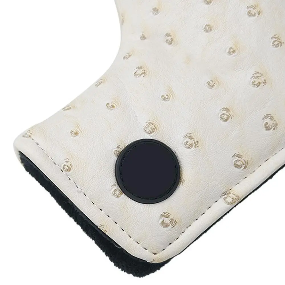 Golf Putter Cover Magnetic Putter Headcovers Golf Accessories With Magnetic Closure Mallet Putter Covers Fits Most Clubs