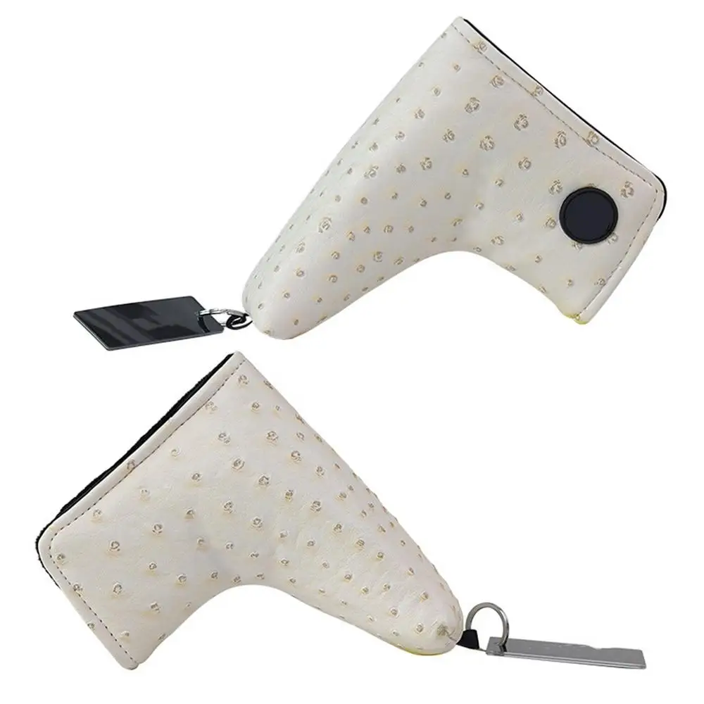 Golf Putter Cover Magnetic Putter Headcovers Golf Accessories With Magnetic Closure Mallet Putter Covers Fits Most Clubs