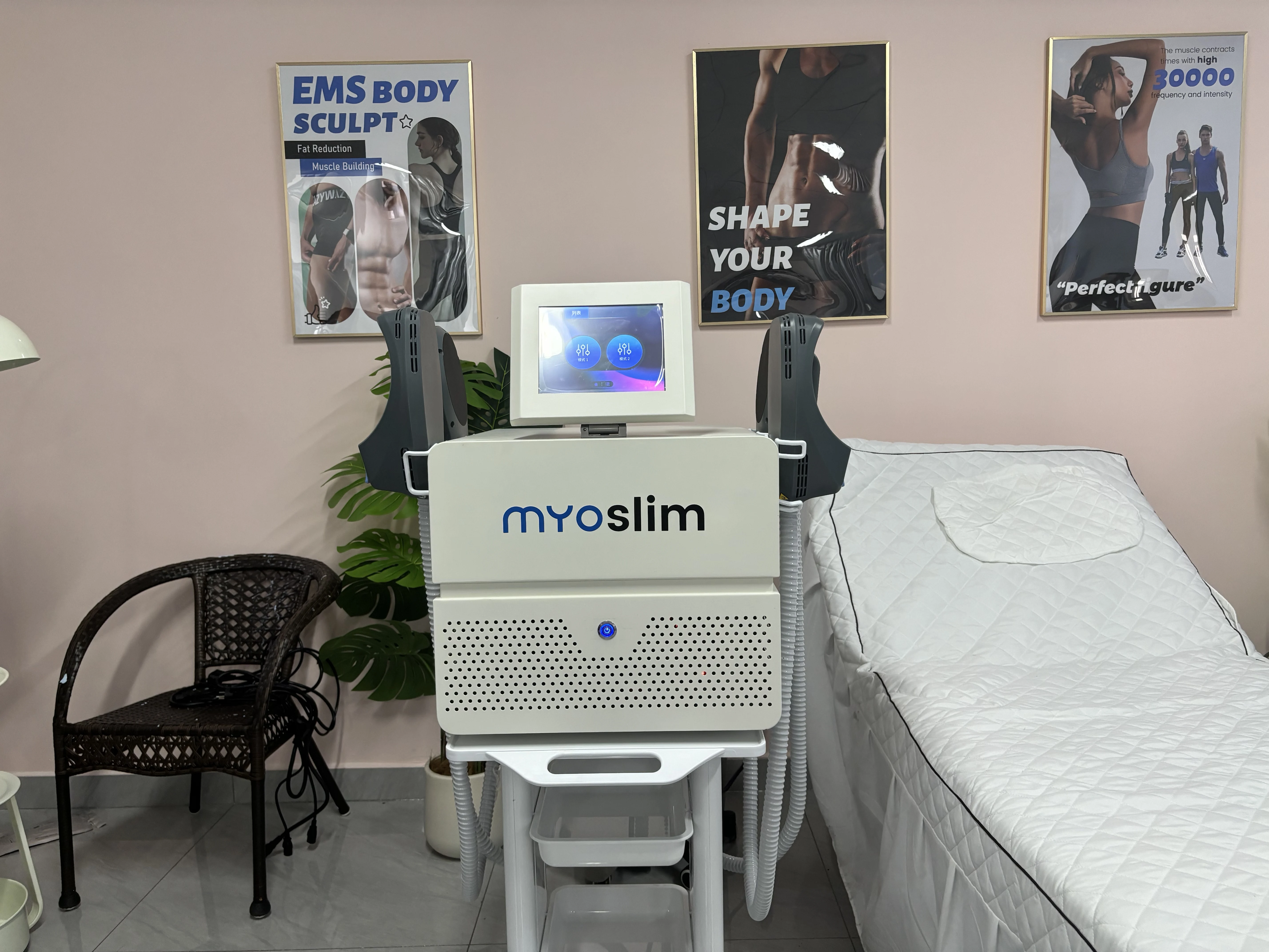 15 Tes 6500W New Upgrade Slimming EMS Machine EMS Myoslim RF Nova Body Sculpting Pelvic Muscle Stimulator Salon