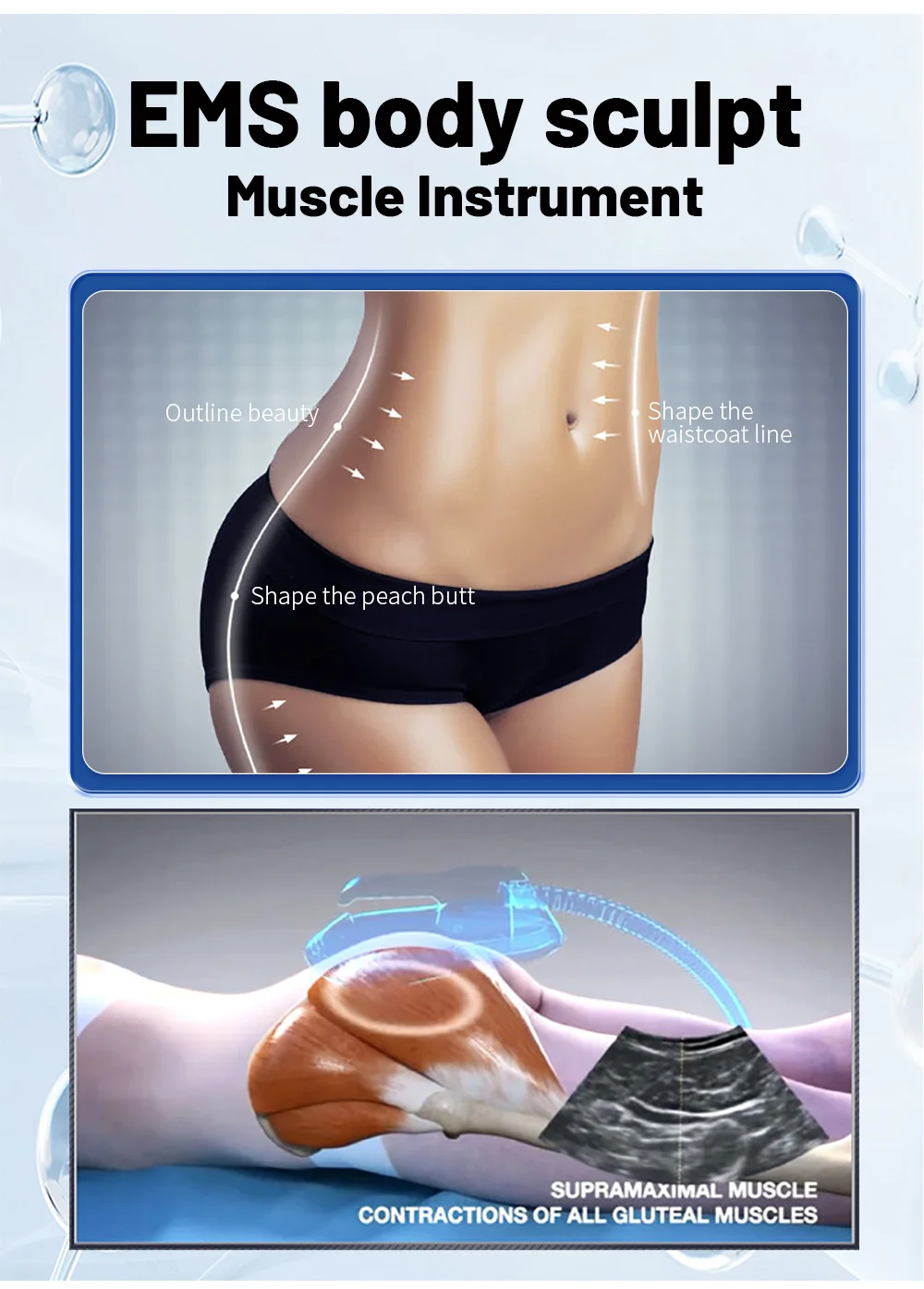 15 Tes 6500W New Upgrade Slimming EMS Machine EMS Myoslim RF Nova Body Sculpting Pelvic Muscle Stimulator Salon