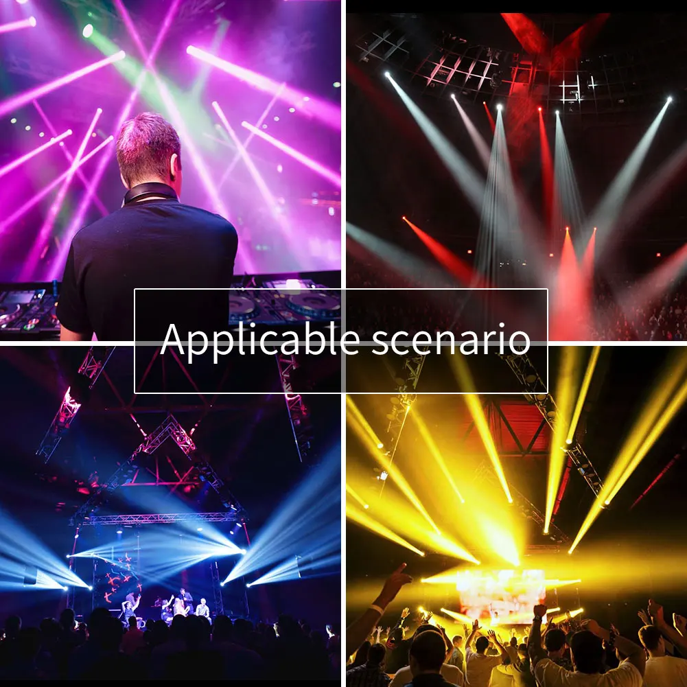 U'King L-aser Light+RGB LED Party Light Stage Effect Light Without Battery with Suction Cup and Remote Control for DJ Party KTV