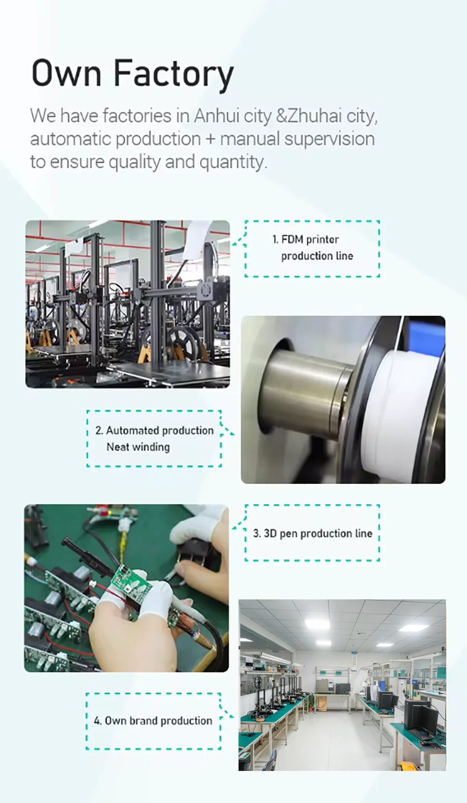 JAYO 3D Filament PLA +/PLA Meta/ PLA Matte/PLA PLUS 2.0/ PLA 1.75MM 5Rolls Coloful Neatly Wound 3D Printer Filament 1.1KG