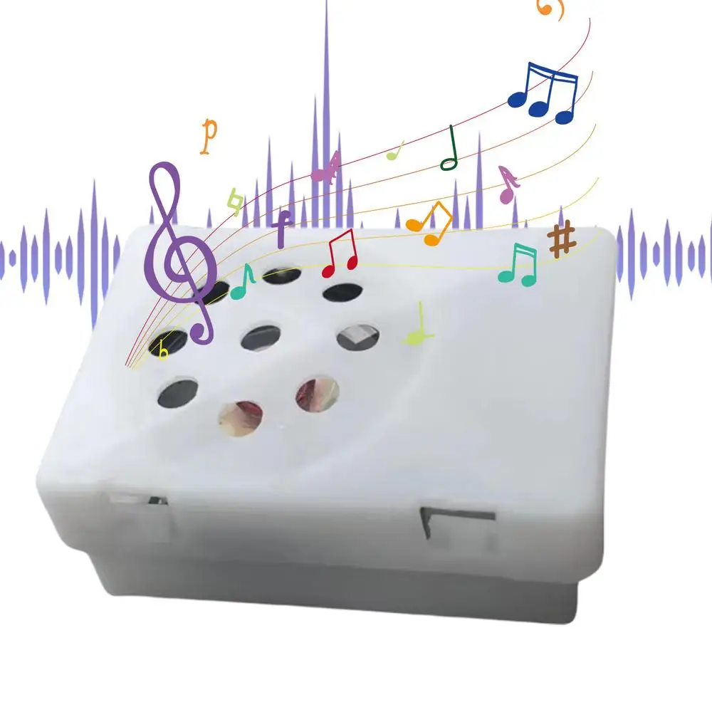 Voice Recorder for Stuffed Animal Square Voice Recording Device Recordable Stuffed Animal Insert Square Voice Box for Plush Toy
