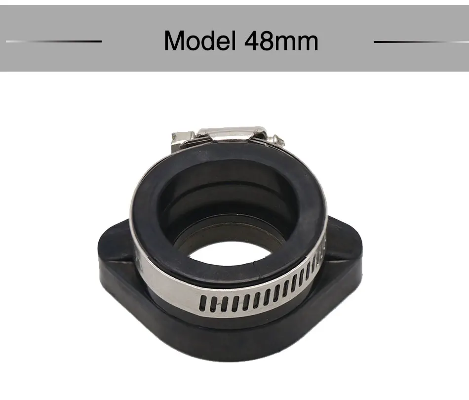 Alconstar-Motorcycle Pit Dirt Bike Carburetor Adapter Intake Mainfold Pipe For MIKUNI VM24 PWK 21 24 26 28 30 32 34mm PE28