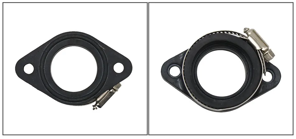 Alconstar-Motorcycle Pit Dirt Bike Carburetor Adapter Intake Mainfold Pipe For MIKUNI VM24 PWK 21 24 26 28 30 32 34mm PE28