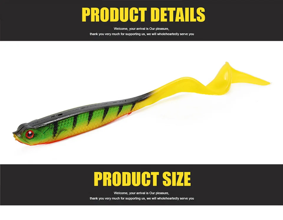 Silicone Soft Lures Piece Artificial Tackle Bait 12cm 6g Goods For Fishing Sea Fishing Pva Swimbait Wobblers