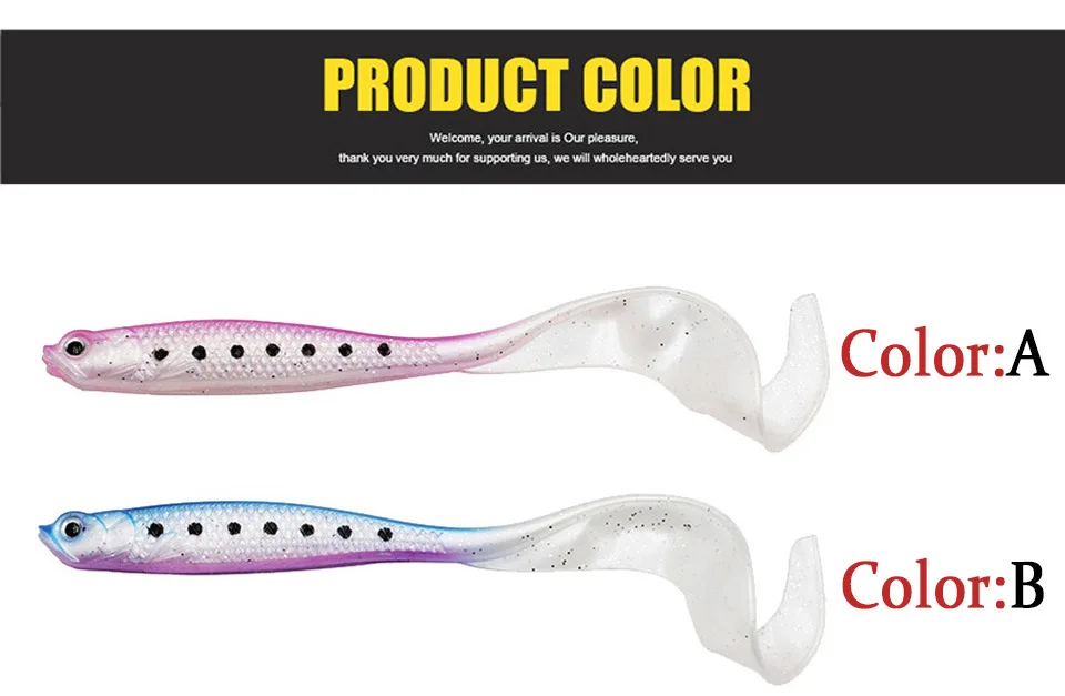 Silicone Soft Lures Piece Artificial Tackle Bait 12cm 6g Goods For Fishing Sea Fishing Pva Swimbait Wobblers