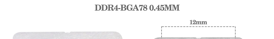 14/20pcs/set BGA Flocking Ball Stencil Special Kit, Direct Heat Stencil For DDR4-BGA96 BGA78 DDR3-2 DDR5 DDR6 DDR7 Chip Repair