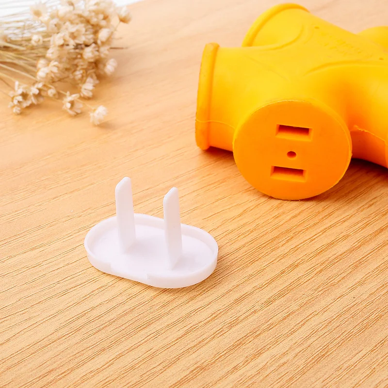 10pcs Socket Outlet Mains Plug Cover Baby Child Safety Protector Anti Electric Shock Child Plug Guard Safe Lock Home Accessorie