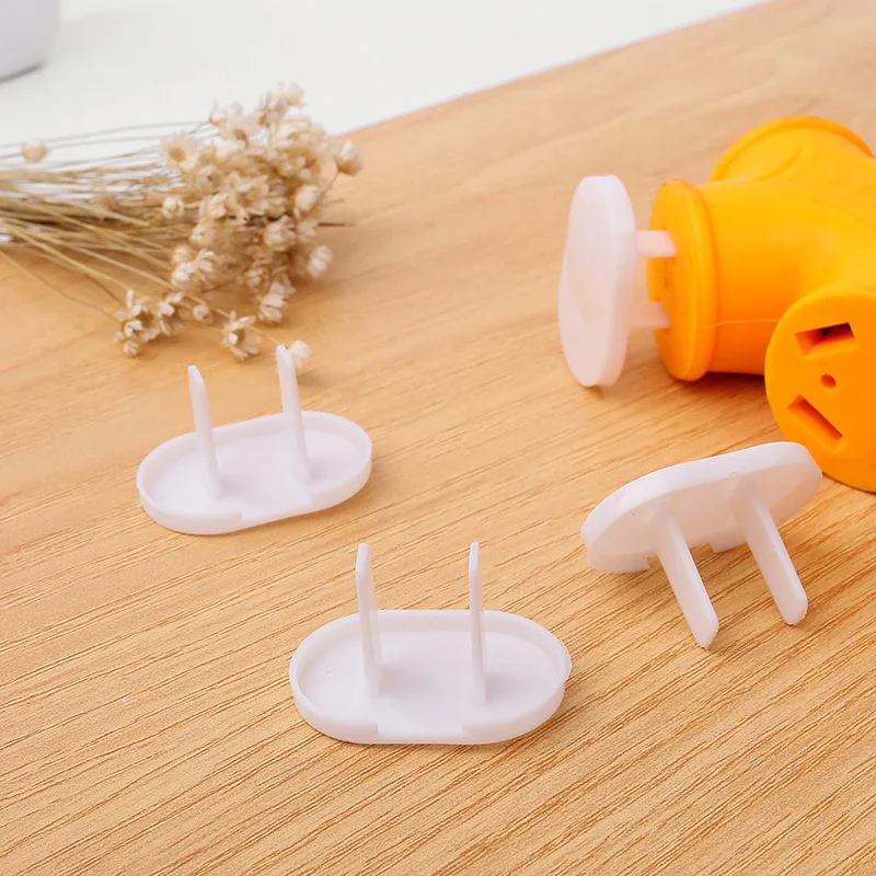 10pcs Socket Outlet Mains Plug Cover Baby Child Safety Protector Anti Electric Shock Child Plug Guard Safe Lock Home Accessorie