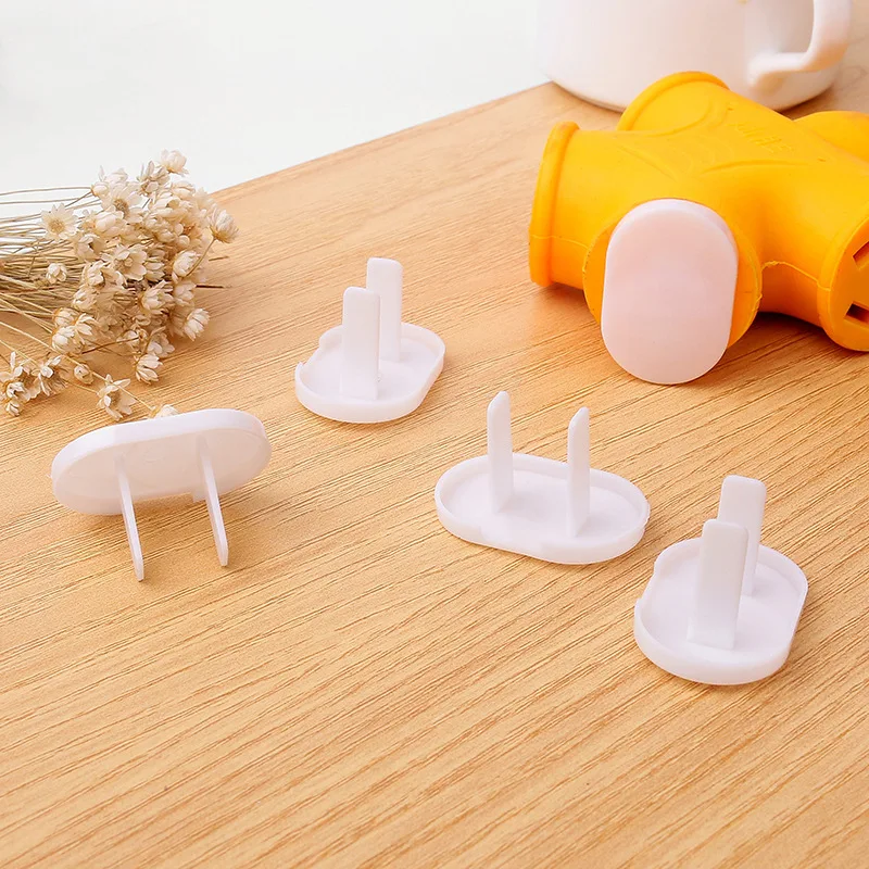 10pcs Socket Outlet Mains Plug Cover Baby Child Safety Protector Anti Electric Shock Child Plug Guard Safe Lock Home Accessorie