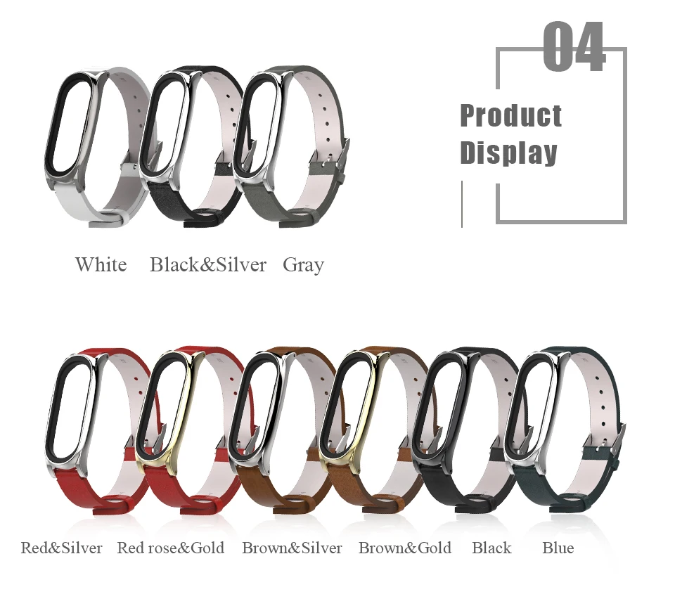 Band Strap for Xiaomi Mi Band 10 11 9 8 7 6 5 Leather Wristband For Miband 6 Global Version Bracelet for Mi Band 8 9 10 Correa