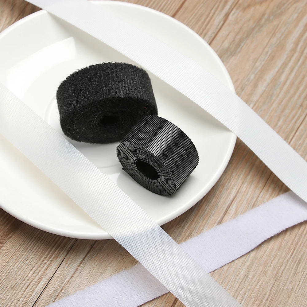 6/8/20mm Fastener Tape Magic Sticker for Doll Sewing Clothes Sewing Magic Tape Sticker Paste Strap DIY Doll Clothing Accessories