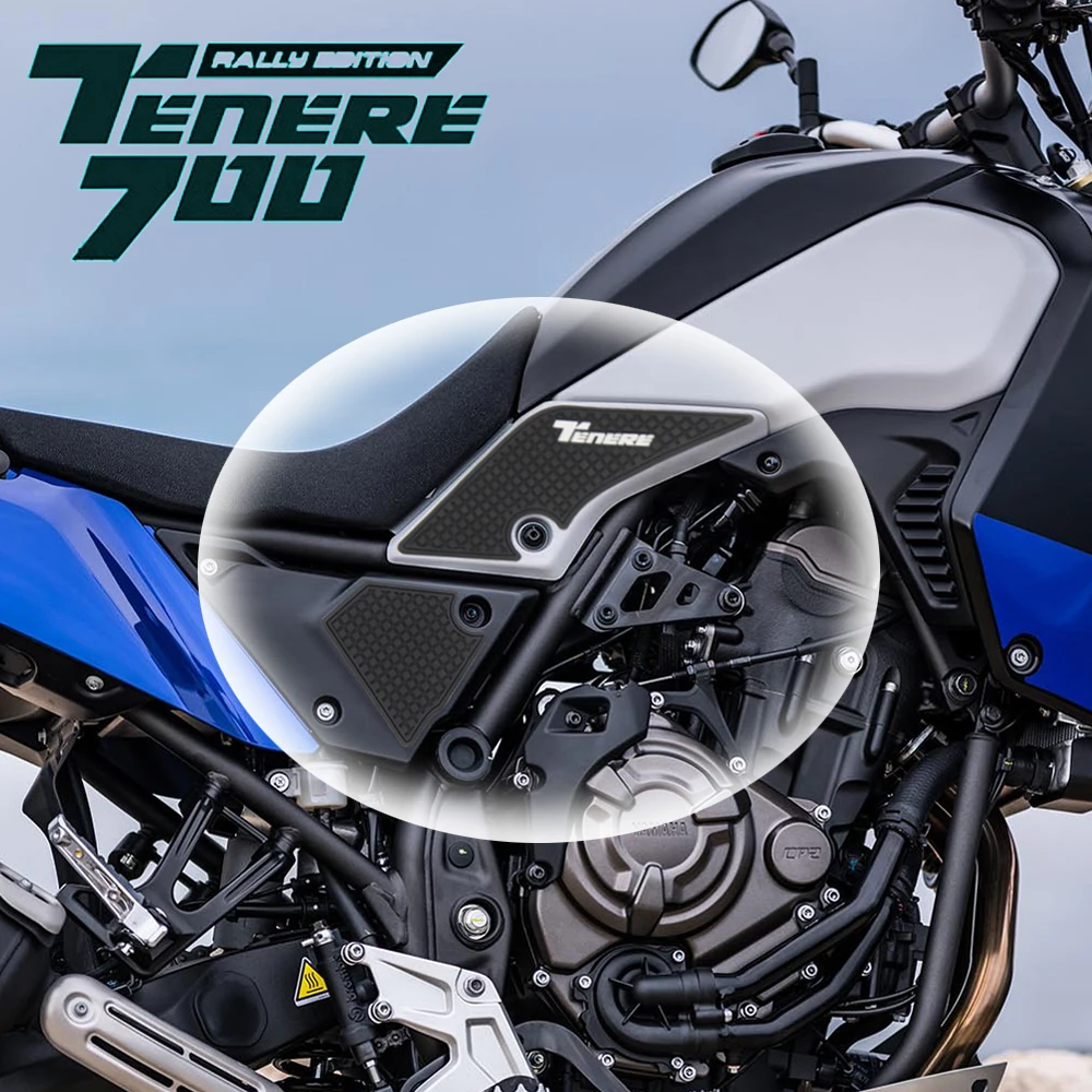For YAMAHA Tenere 700 Adventure T700 XTZ 700 2024 Protector Anti Slip Tank Pad Sticker Gas Knee Grip Traction Side Pad 3M Decal