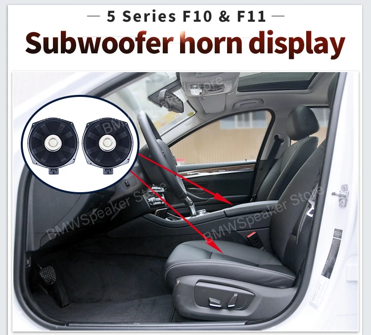 Car Front Door Speakers For BMW 5 Series F10 F11 Tweeter High Quality Accessories Head Treble Horn Loudspeakers Speakers Cover