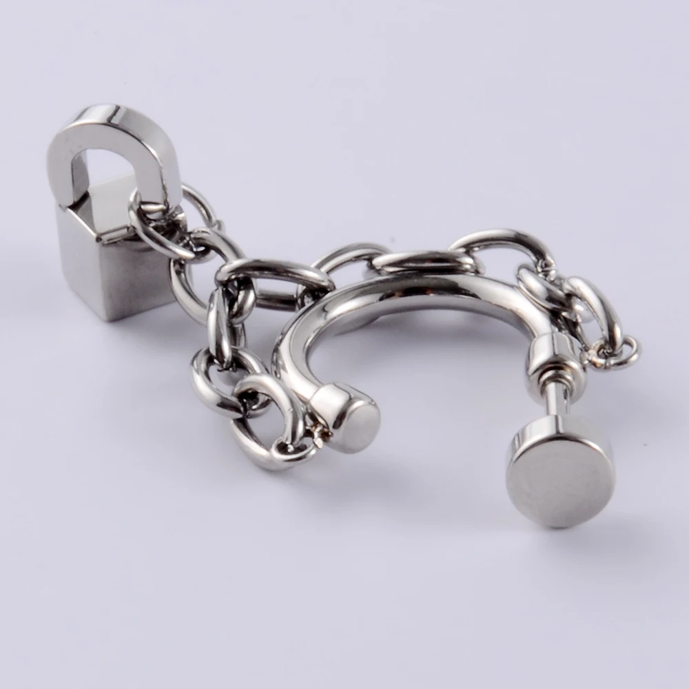 1pc Ear Tragus Cartilage Ring Stainless Steel Barbell With Cz Hoop Cartilage Cuff piercing Helix Daith Rook Lobe Earrings