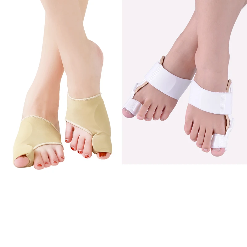 2Pcs Hallux Valgus Corrector Bunions For Toes Corrector Foot Finger Separator Toe Separator Foot Care Haluksy Bunion Corrector