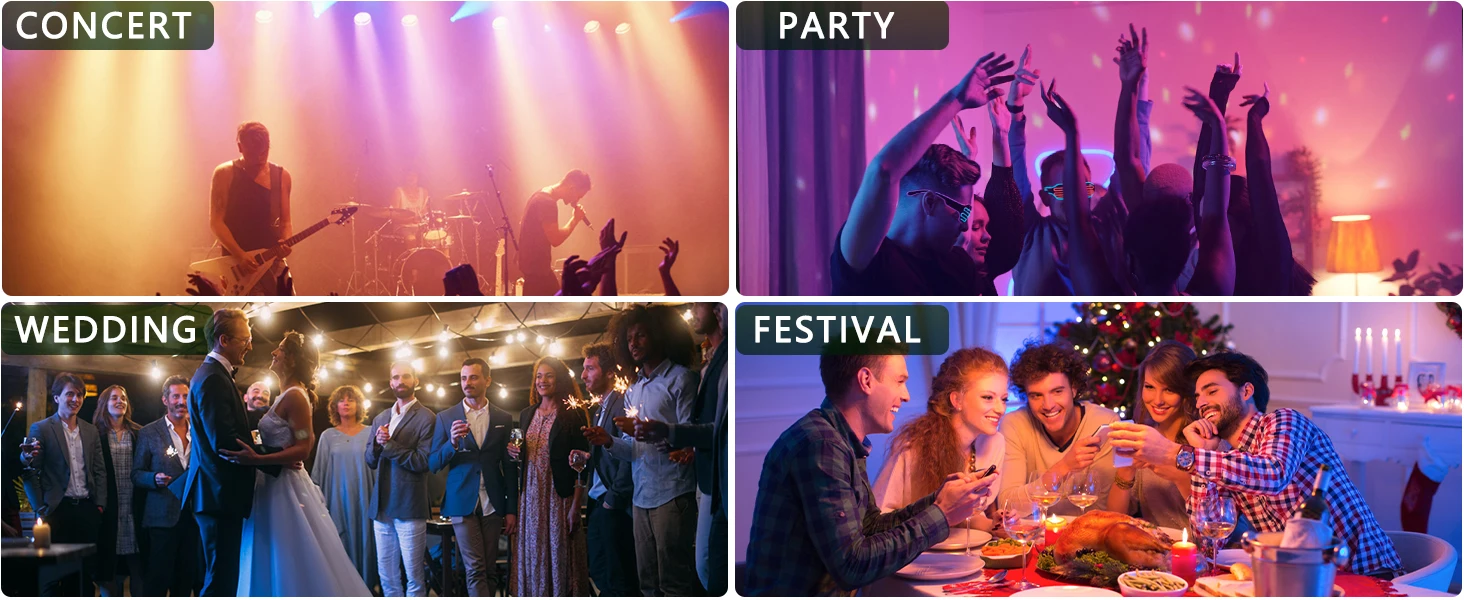 IP65 Waterproof Led Par Lights18x18w RGBWA UV 6in1 Dj DMX512 Control Professional Stage DJ Equipment Disco Lights