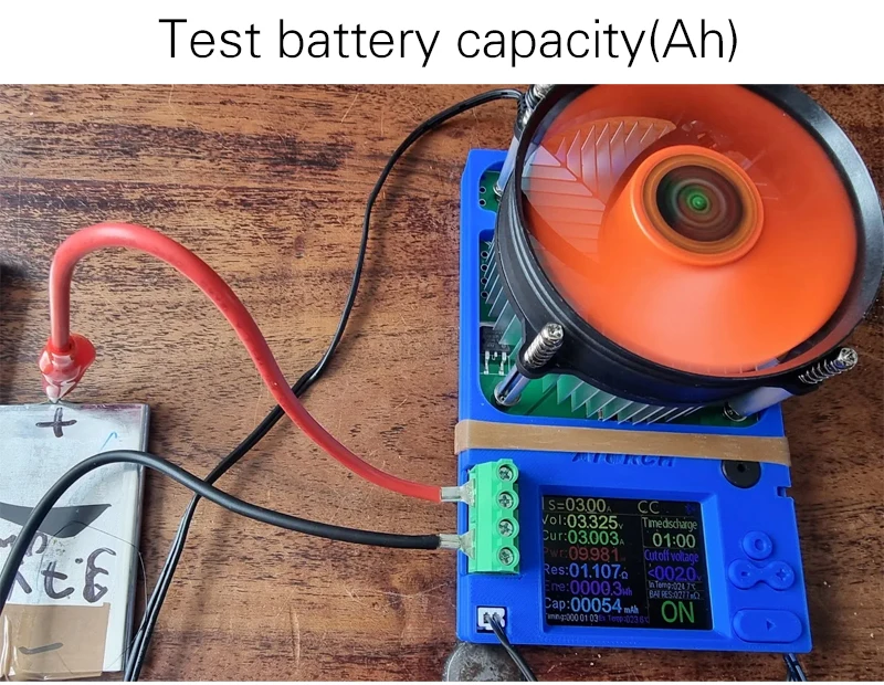 DL24/P Color 2.4' DC USB Tester Electronic Load Lithium Battery Capacity Monitor Discharge Charge Power Meter Supply Checker APP