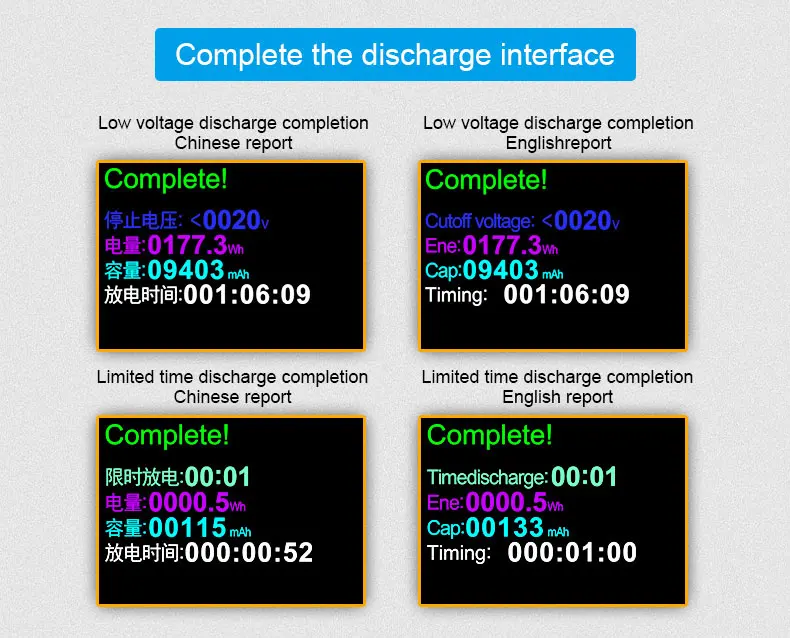 DL24/P Color 2.4' DC USB Tester Electronic Load Lithium Battery Capacity Monitor Discharge Charge Power Meter Supply Checker APP
