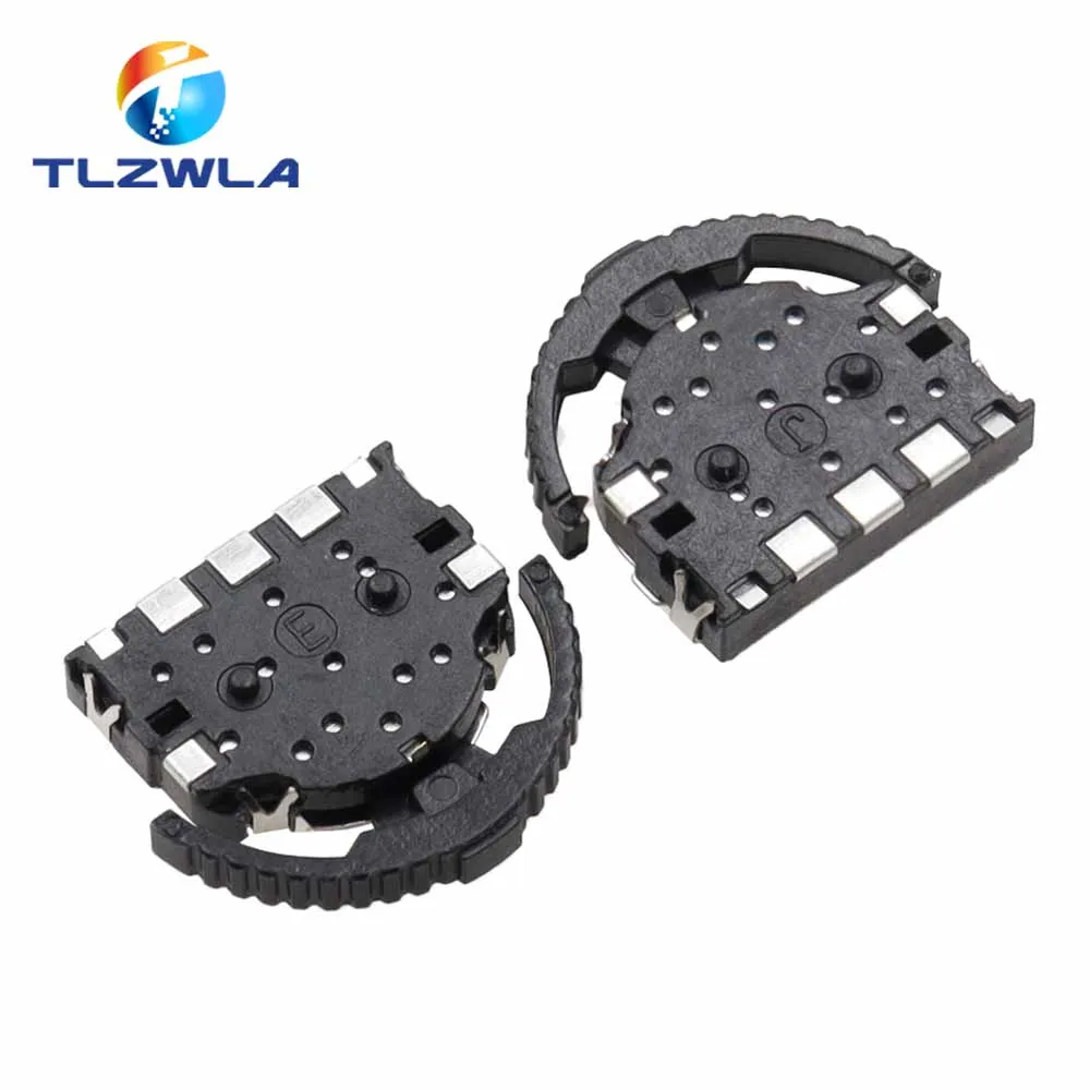 10PCS Big Head SMD 3-Pin Tripod Thumbwheel Toggle Switch for MP3 MP4 Phone