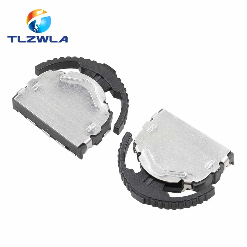 10PCS Big Head SMD 3-Pin Tripod Thumbwheel Toggle Switch for MP3 MP4 Phone