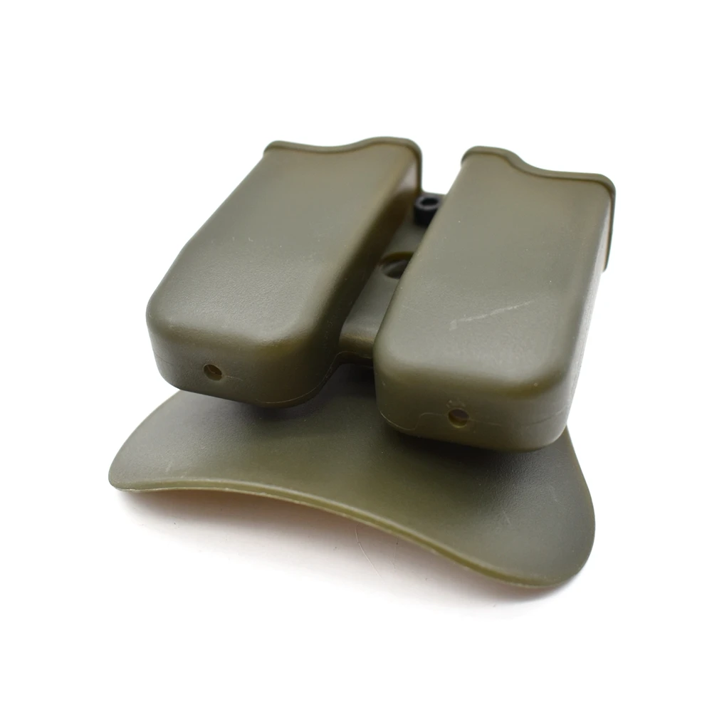 IMI Gun Holster Defense Retention Tactical Gun Holster for GL 17 Gen 1-4 9mm Double Magazine Pouch
