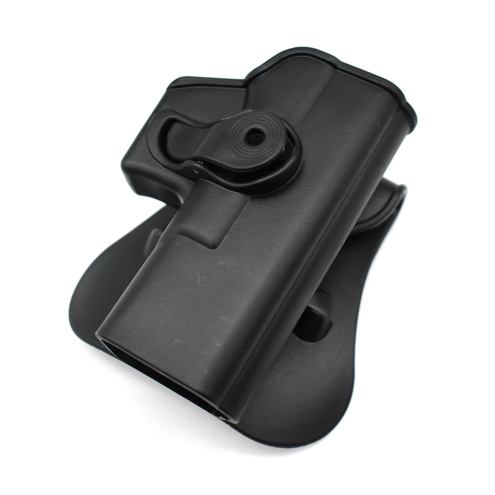 IMI Gun Holster Defense Retention Tactical Gun Holster for GL 17 Gen 1-4 9mm Double Magazine Pouch