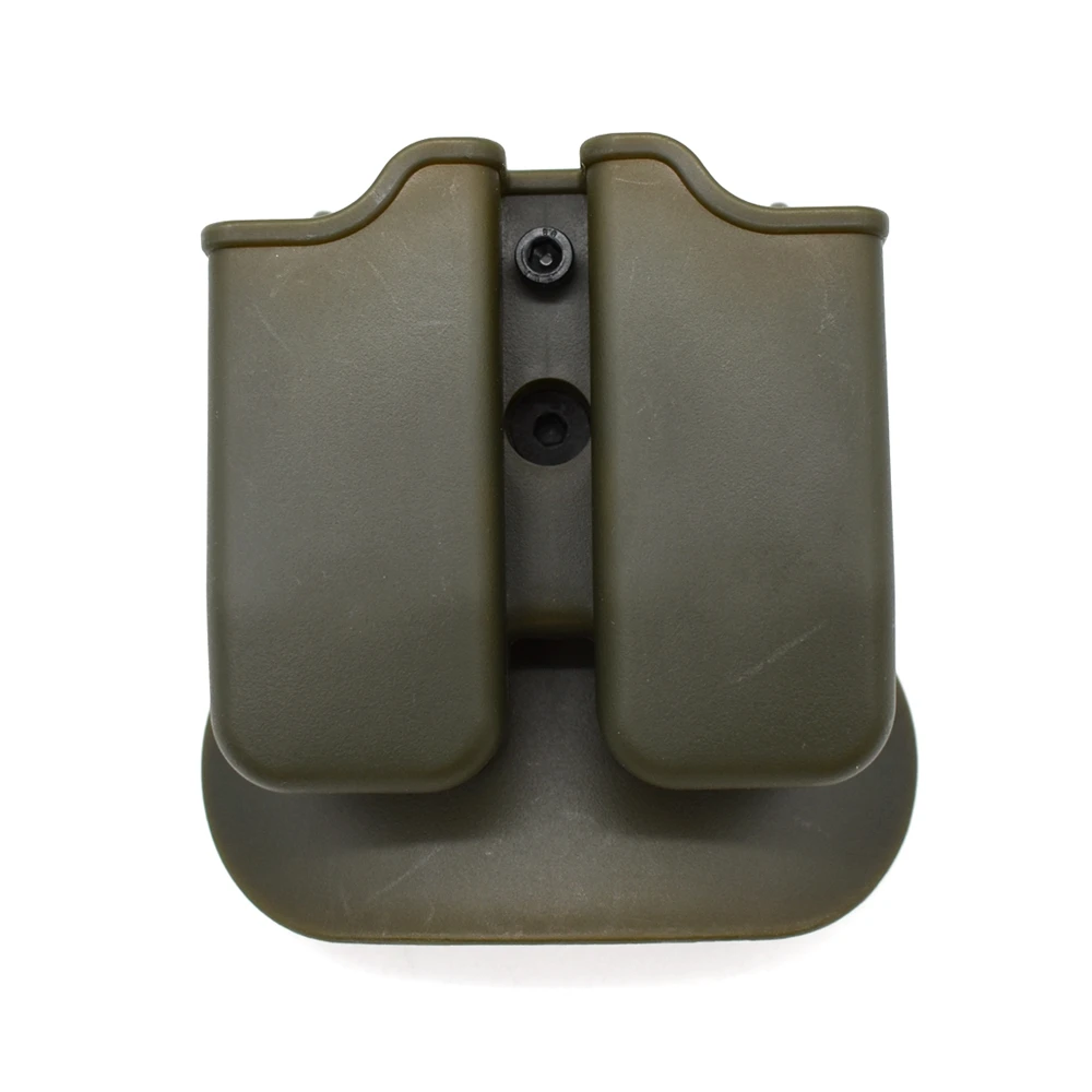 IMI Gun Holster Defense Retention Tactical Gun Holster for GL 17 Gen 1-4 9mm Double Magazine Pouch