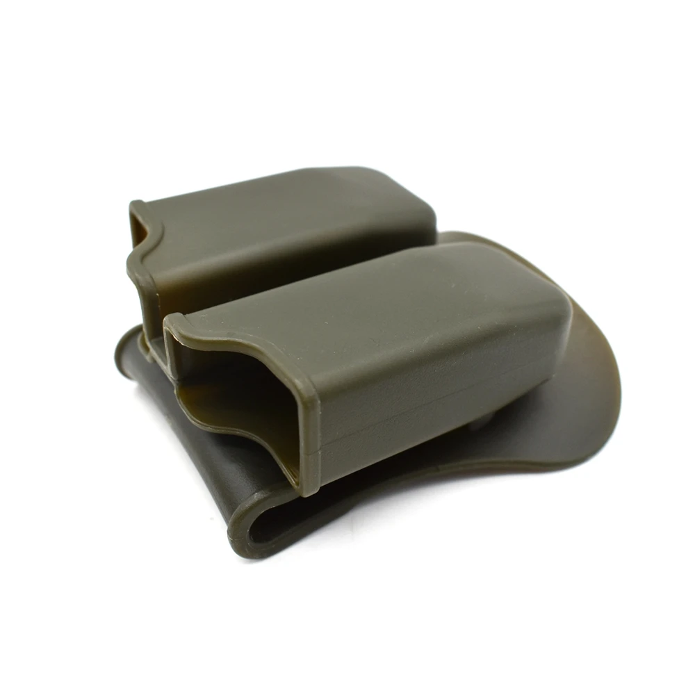IMI Gun Holster Defense Retention Tactical Gun Holster for GL 17 Gen 1-4 9mm Double Magazine Pouch