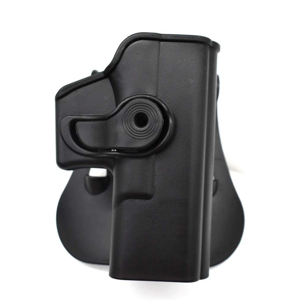 IMI Gun Holster Defense Retention Tactical Gun Holster for GL 17 Gen 1-4 9mm Double Magazine Pouch
