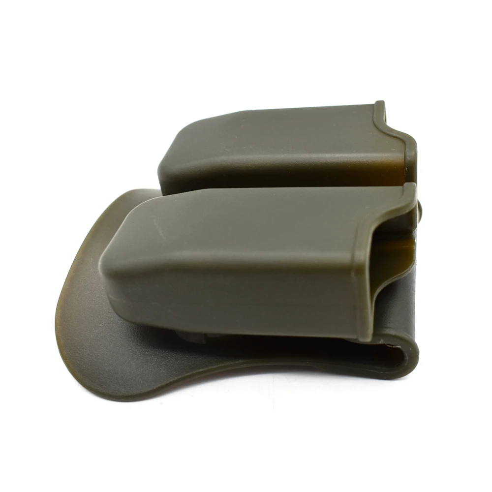 IMI Gun Holster Defense Retention Tactical Gun Holster for GL 17 Gen 1-4 9mm Double Magazine Pouch