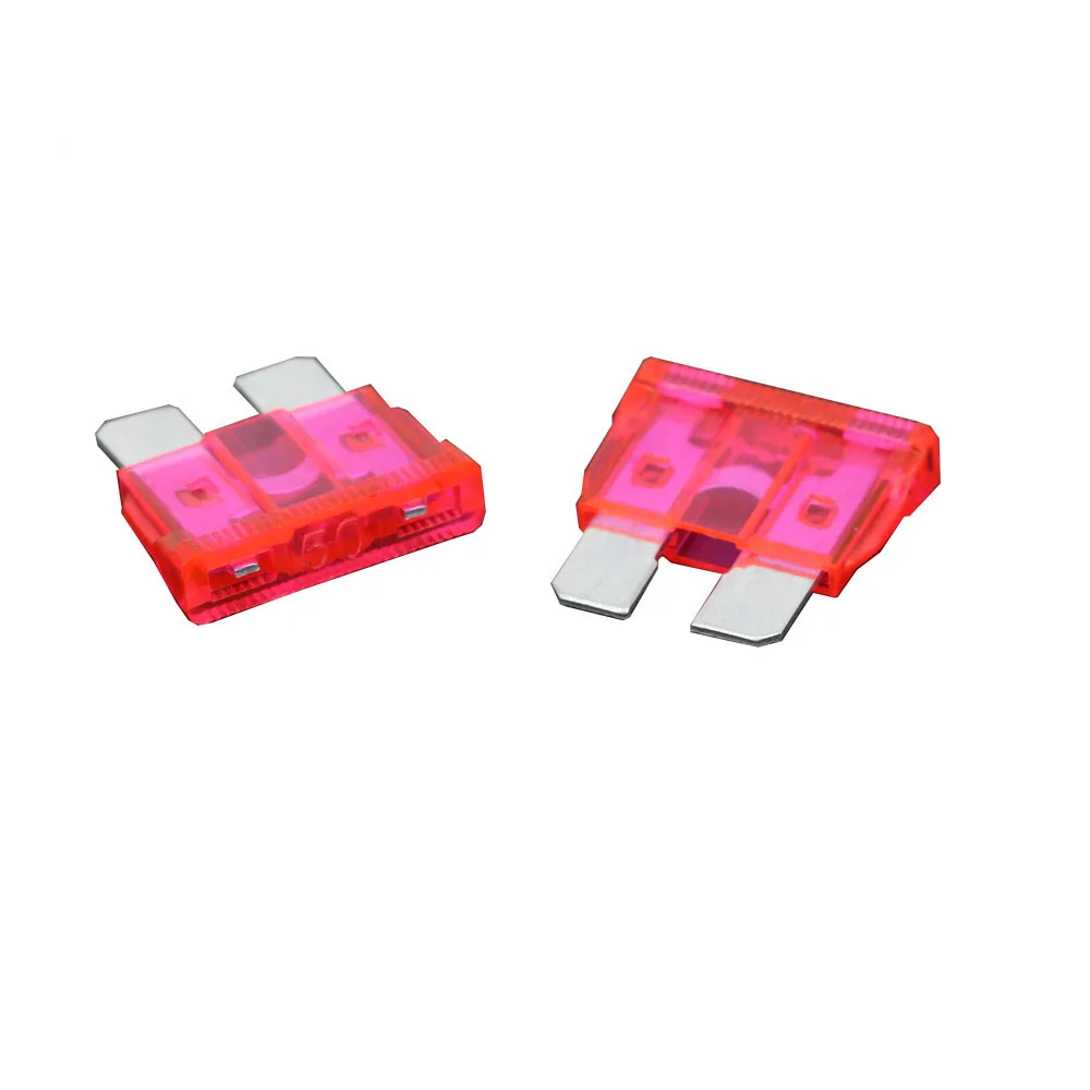 10pcs Medium Standard Blade Fuse Insert ZINC Pins 1A 2A 3A 5A 7.5A 10A 15A 20A 30A 40A 50A Refitted For Auto Car Truck