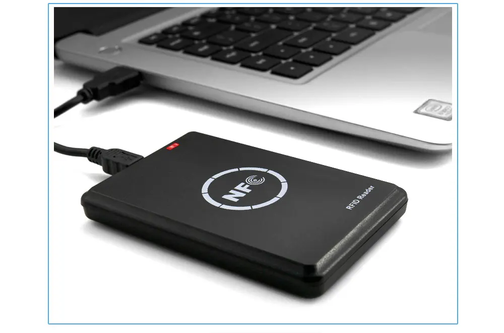 RFID Copier Duplicator 125KHz Key fob NFC Smart Card Reader Writer 13.56MHz Encrypted Programmer USB UID T5577 EM4305 Cards Tags