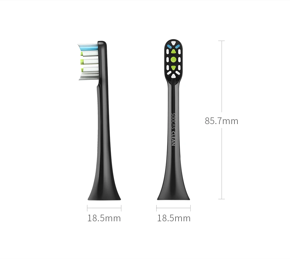 Original SOOCAS Sonic Electric Toothbrush Heads Replacement SOOCAS X1 X3 X3U X5 Teeth Brush Replacement Heads