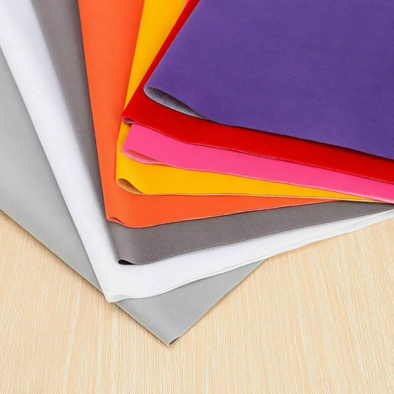 20 X 15 cm / 20 X 145 cm / 40 X 145 cm Self-adhesive Velvet Flock Liner Jewelry Contact Paper Craft Fabric Sticker Multi Color