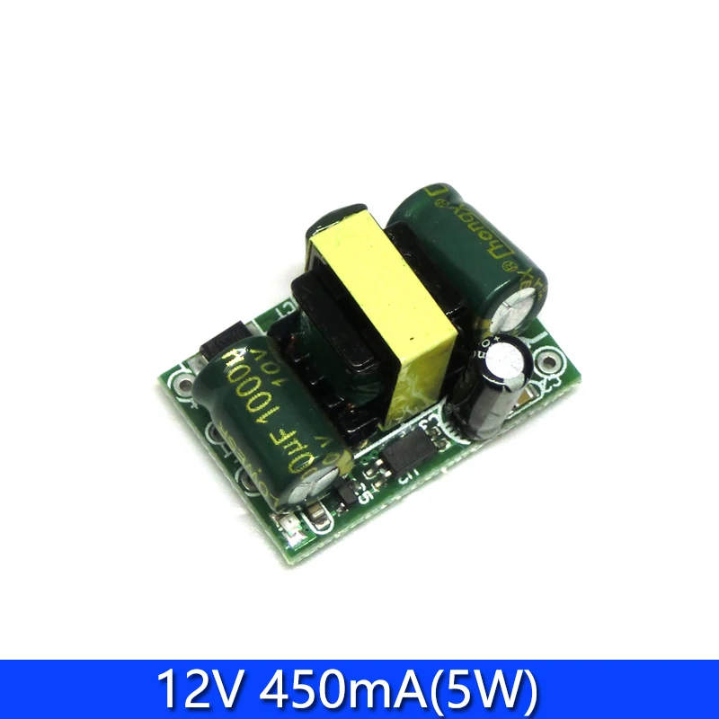 AC-DC 3.3V/5V/12V Precision Buck Converter AC 220V to 5V DC Step Down Transformer Power Supply Module 1A 12W