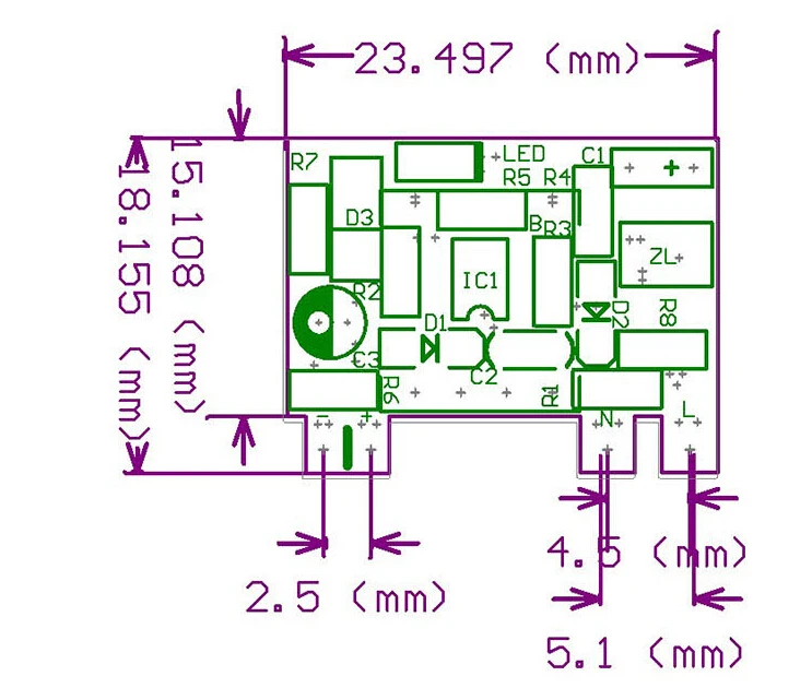 AC-DC 3.3V/5V/12V Precision Buck Converter AC 220V to 5V DC Step Down Transformer Power Supply Module 1A 12W