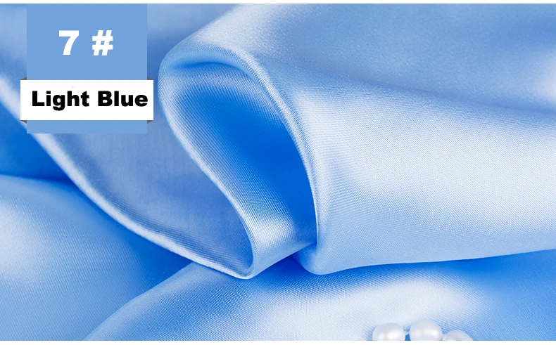 34 Color Soft Satin Fabric Wedding Party Decoration Box Lining DIY Clothing Sewing Background Accessories