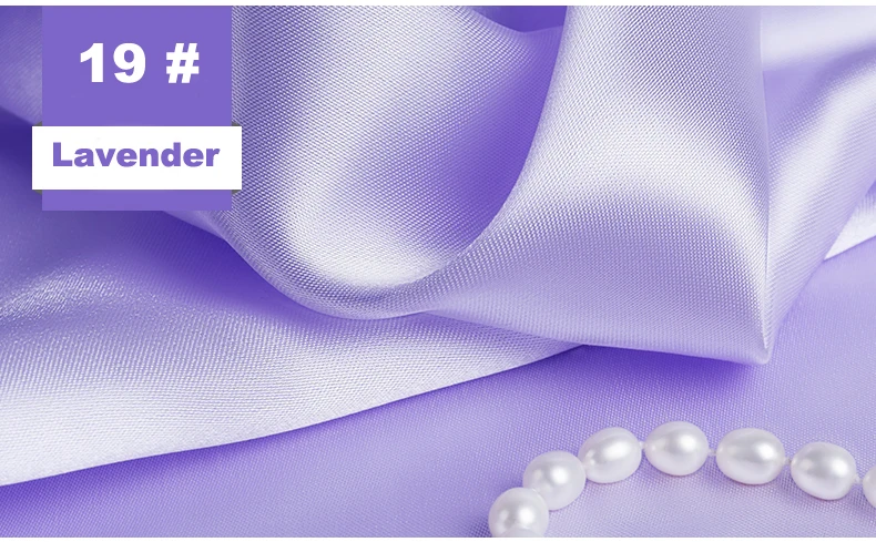34 Color Soft Satin Fabric Wedding Party Decoration Box Lining DIY Clothing Sewing Background Accessories
