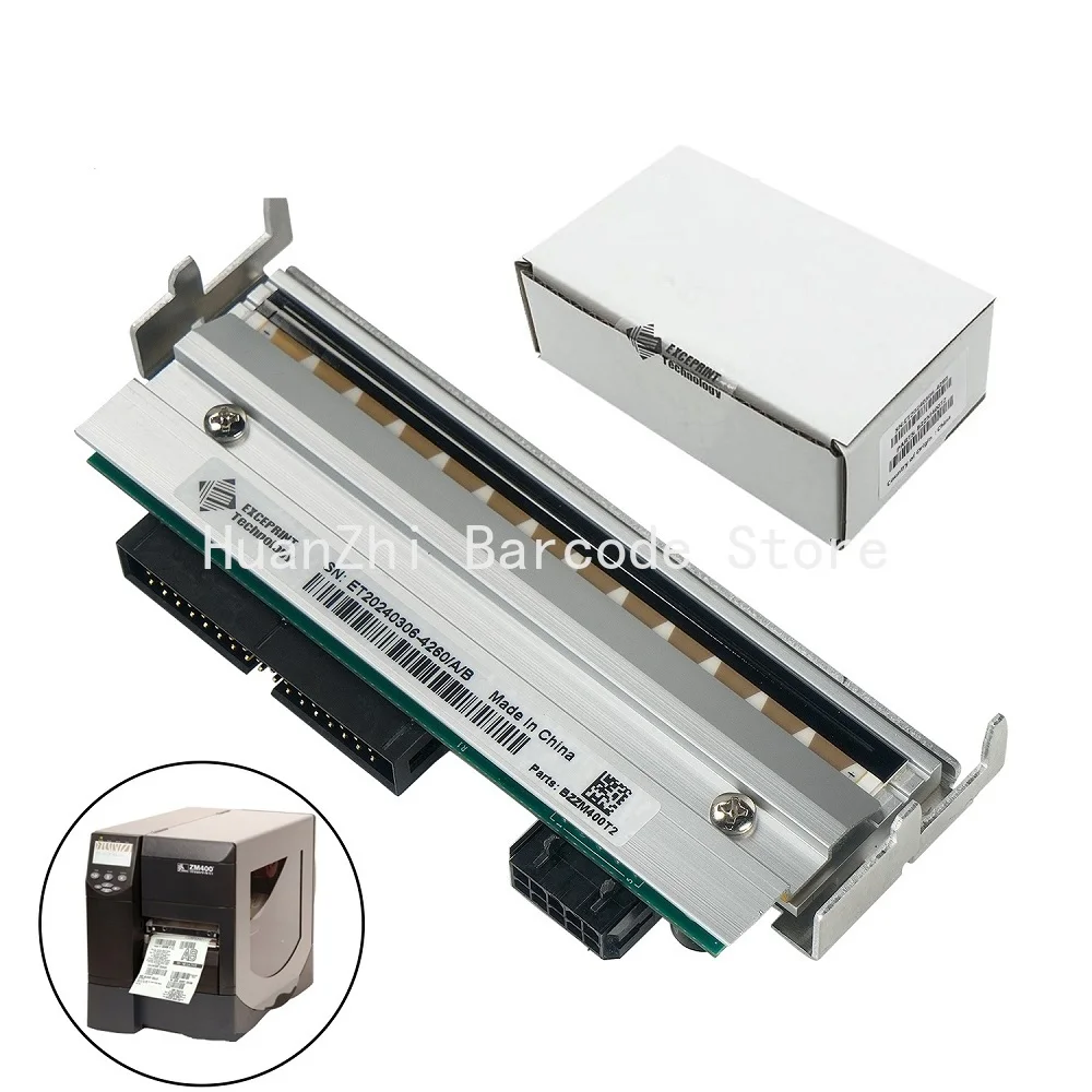 NEW ZM400 Thermal Transfer Printhead For Zebra ZM400 Barcode Printer 203DPI Kit Print Head 79800M