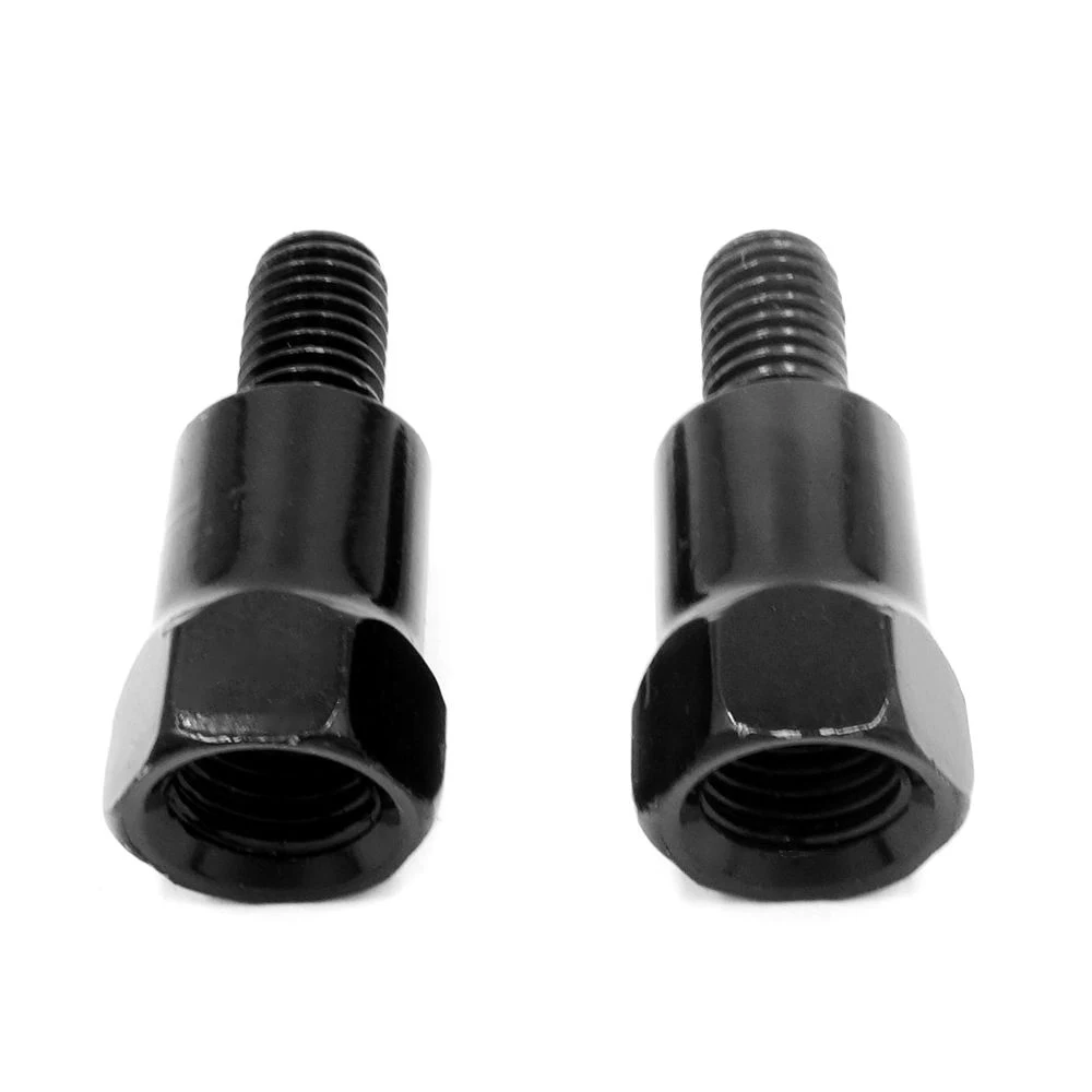 Motorcycle Rearview Mirrors Adapters M10 10MM M8 8MM Right Left Hand Thread Clockwise Anti-clock Conversion Bolt Screws