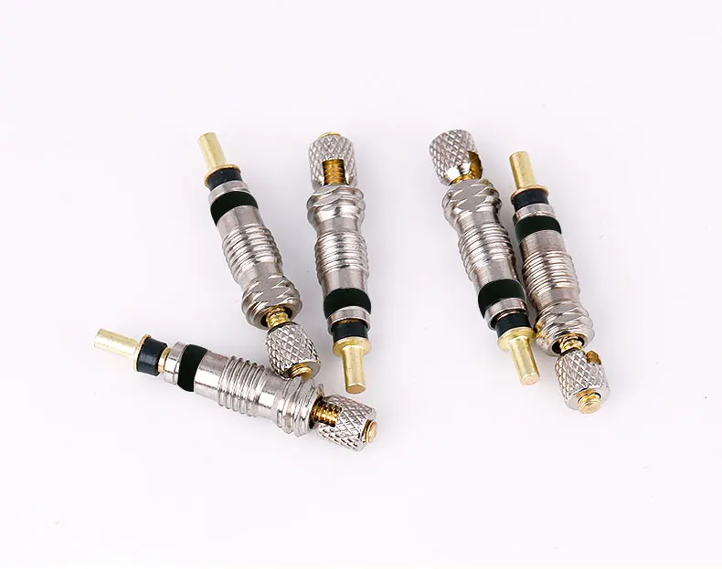 Deemount Brass Presta Valve Core 2/6/12PCS CNC-machined French Valve MTB Road Bike FV Tubes Service Parts Optional Tool