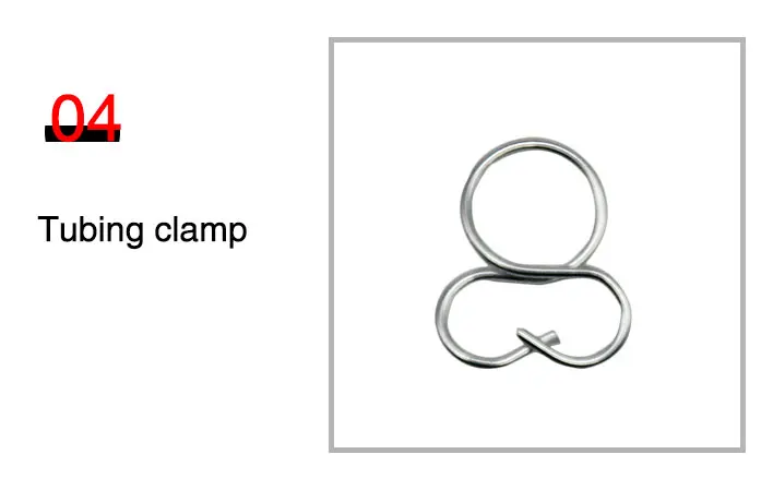 ZS Racing Universal 6mm Motorcycle Petrol Fuel Tap Inline Petcock Switch 1M Fuel Pipe Hose + 1 Oil Filters+ 4 Clips