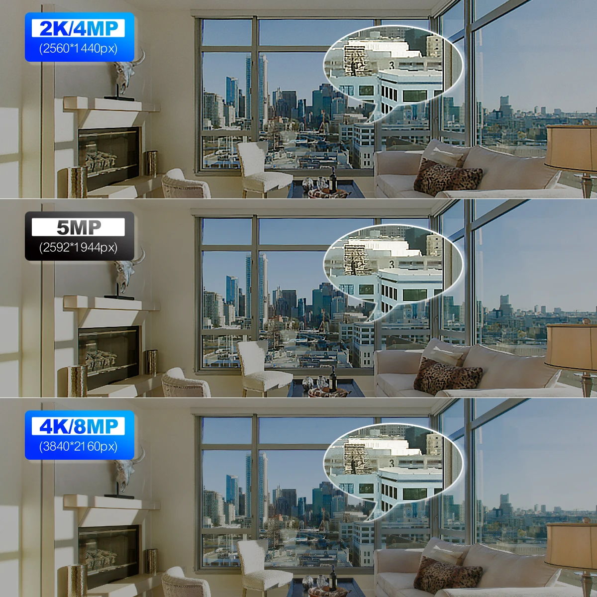 Techage 8MP 5MP PTZ POE IP Surveillance Camera Network 4K Human Detection Two Way Audio CCTV Security Outdoor ONVIF PT825G XMEYE