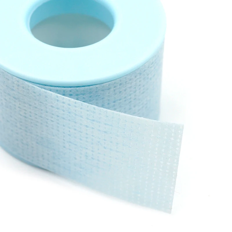 Non-woven silicone gel eyelash tape breathable sensitive resistant blue/pink/purple/green/white eye pad Eyelash extension tools