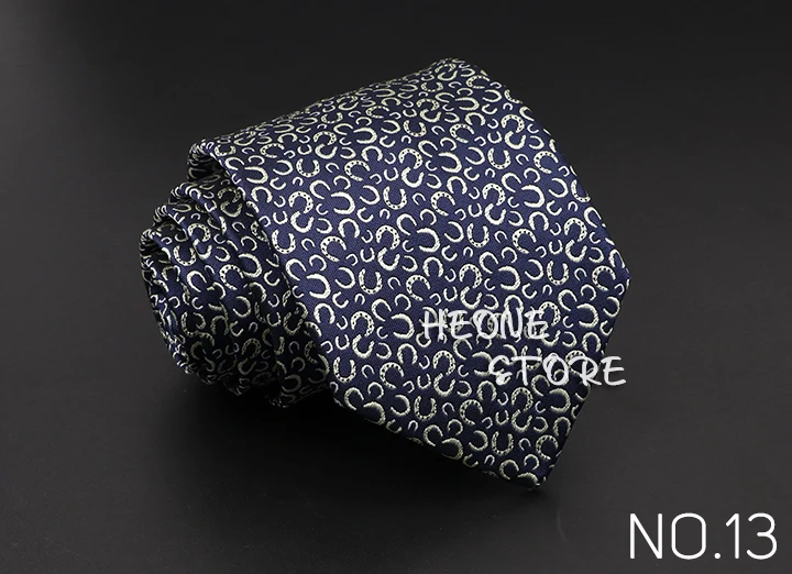 Classic Blue Red Gray Men's Tie Business Formal Wedding 8cm Necktie Jacquard Woven Cravat Fashion Shirt Dress Daily Accessories